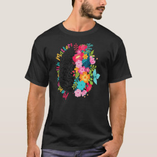 Mental Health Matters Human Brain Flower Bloom Men T-Shirt