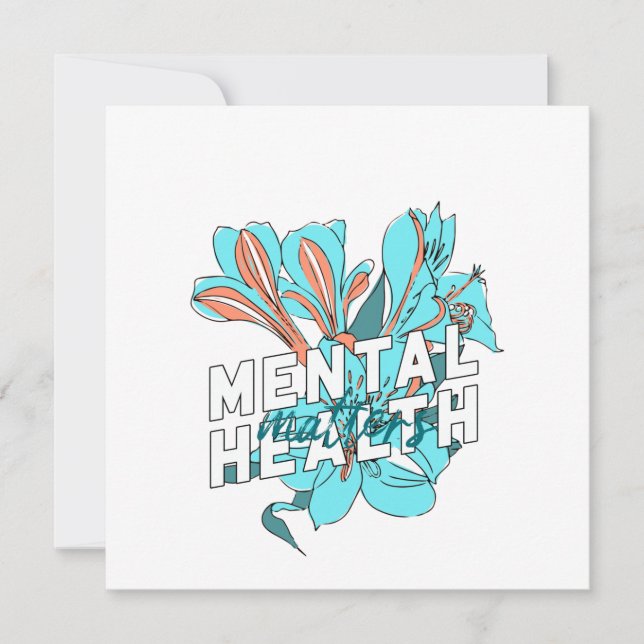 Mental Health Matters Invitation (Front)