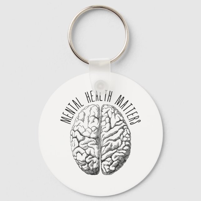 Mental health matters key ring (Front)