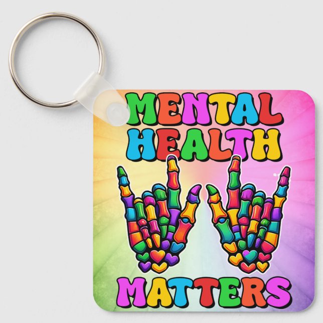 Mental Health Matters Key Ring (Front)