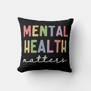 Mental Health Matters Mental Health Awareness Cushion