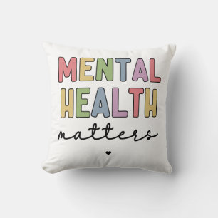 Mental Health Matters Mental Health Awareness Cushion