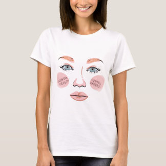 Mental Health Matters – Minimal Line Art T-Shirt