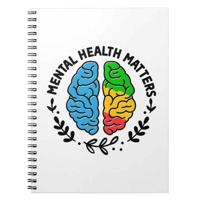 Mental health matters notebook (Front)
