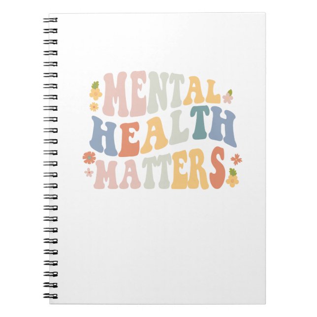 Mental health matters notebook (Front)