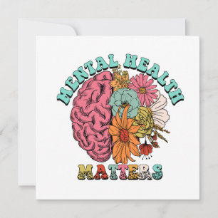 Mental Health Matters Place Card Holder T-Shirt To
