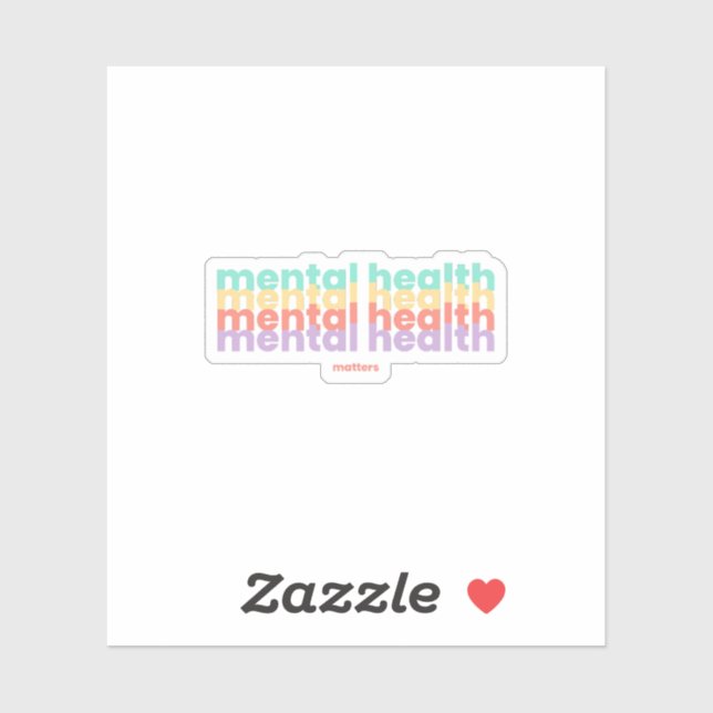 Mental Health Matters | Poppins Peach Candy (Sheet)