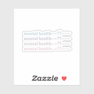 Mental Health Matters Quote IV French Grey