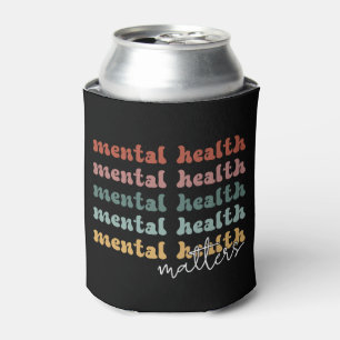 Mental Health Matters Retro Awareness Can Cooler
