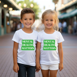 Mental Health Matters – Spread Awareness Baby T-Shirt