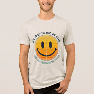 Mental Health Matters T-Shirt – Mental Health Awar Tri-Blend Shirt
