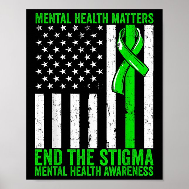 Mental Health Mental Health Awareness End The Stig Poster (Front)