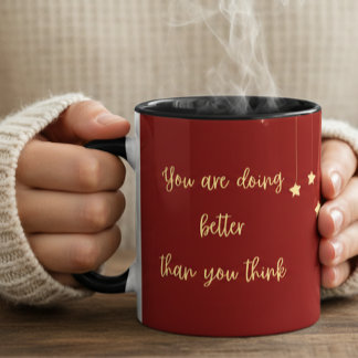 Mental Health Motivational Encouragement Gift Her Mug