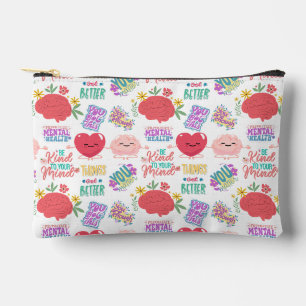 Mental Health Motivational Makeup Accessory Pouch