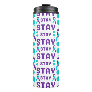 Mental Health Motivational Thermal Tumbler
