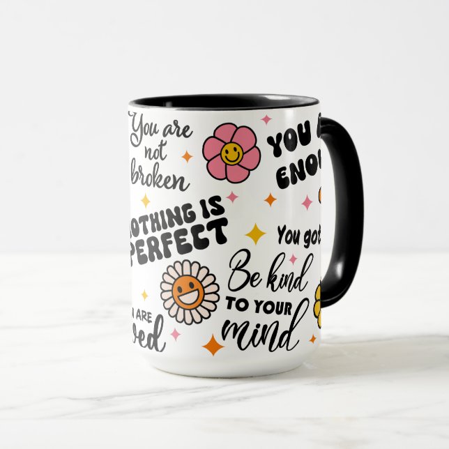 Mental Health Mug (Front Right)