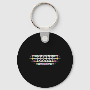Mental Health Nurse Friendship Bracelet Psychiatri Key Ring