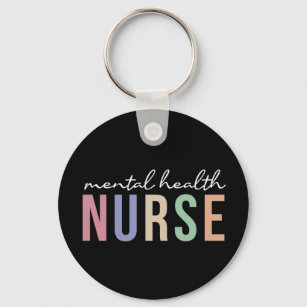 Mental health nurse Gifts for psychiatric nurse Key Ring