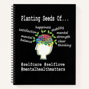 Mental Health Positivity Notebook