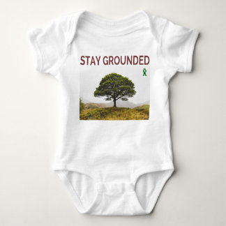 Mental Health Poster for Help & Support  Baby Bodysuit