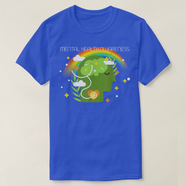 Mental Health Pride 5303 2478  T-Shirt (Design Front)