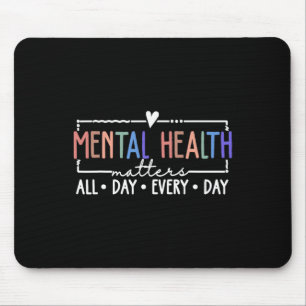 Mental Health Problems All Day Everyday Vintage Co Mouse Pad