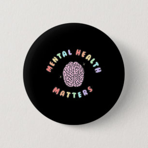Mental Health Problems Awareness 1 6 Cm Round Badge
