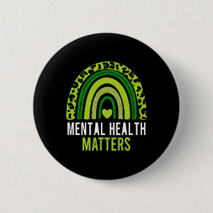 Mental Health Problems Brain Illness Mental Health 6 Cm Round Badge