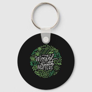 Mental Health Problems End The Stigma Women Mental Key Ring