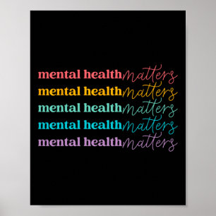 Mental Health Problems Gifts Human Brain Illness A Poster