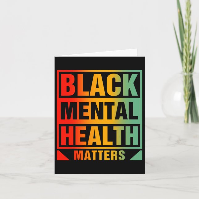 Mental Health Problems Human Brain Counsellor Ther Card (Front)