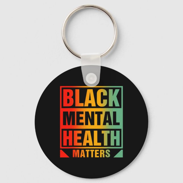 Mental Health Problems Human Brain Counsellor Ther Key Ring (Front)