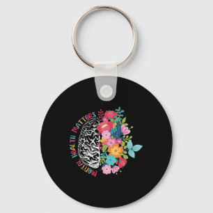 Mental Health Problems Inspirational Key Ring
