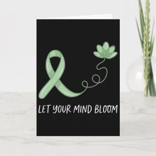 Mental Health Problems Let Your Mind Bloom Mham Aw Card