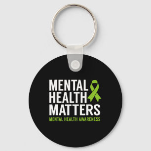 Mental Health Problems Men Women Kids Mental Healt Key Ring