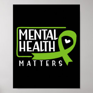 Mental Health Problems Men Women Kids Mental Healt Poster