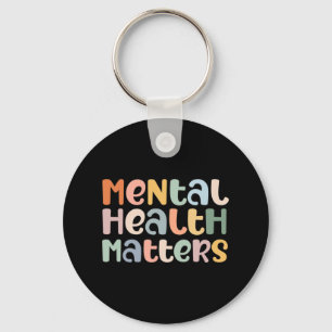 Mental Health Problems Mental Health Awareness Ill Key Ring
