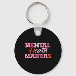 Mental Health Problems National Stress Awareness M Key Ring