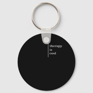 Mental Health Problems Therapy Is Cool Awareness P Key Ring
