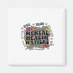 Mental Health Problems Women Men Kid Magnet