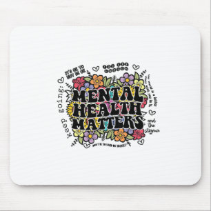 Mental Health Problems Women Men Kid Mouse Pad