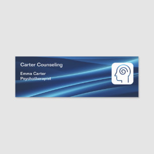 Mental Health Psychotherapist Staff Name Tags