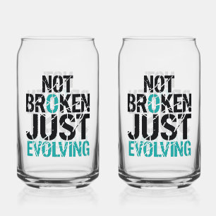 Mental Health Recovery Not Broken Quote Can Glass