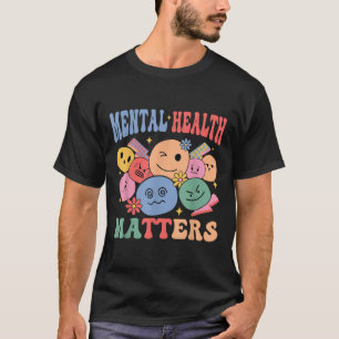Mental-health Retro Groovy S Awareness Self Care T-Shirt