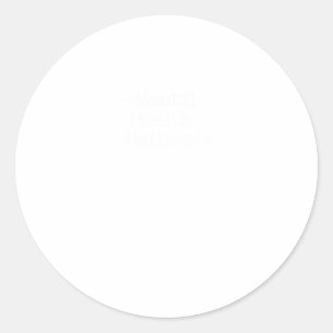 Mental Health S Awareness Dark Sticker