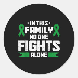 Mental Health S Awareness Month Family Support Classic Round Sticker
