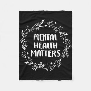 Mental Health S Awareness Suicide Prevention Fleece Blanket