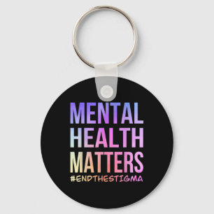 Mental Health S End The Stigma Awareness _3  Key Ring