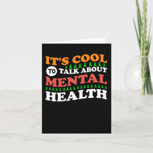 Mental Health S End The Stigma Psychology Therapy  Card