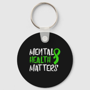 Mental Health S Human Brain Illness Awareness _5 Key Ring